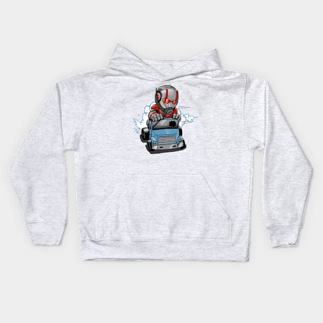 Super Truck Kart Kids Hoodie by joerock